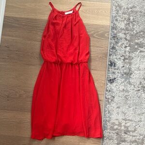 Lush Vibrant Red Dress